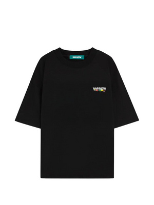 Barrow T-Shirt NERA in Jersey di Cotone – Vestibilità Unisex | ViaMonte Shop