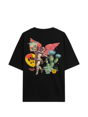 Barrow T-Shirt NERA in Jersey di Cotone – Vestibilità Unisex | ViaMonte Shop