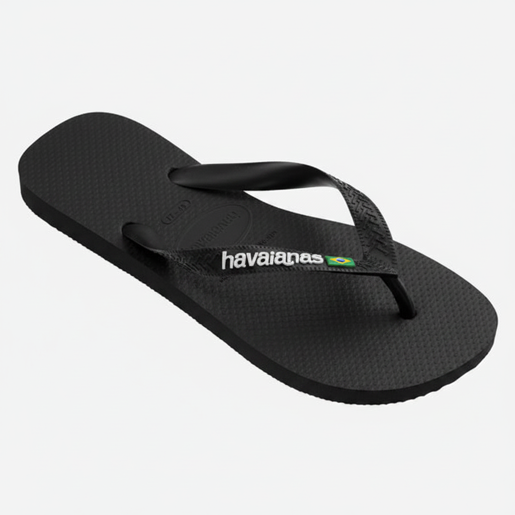 Havaianas Brasil Logo – Unisex Nere - Infradito | ViaMonte Shop