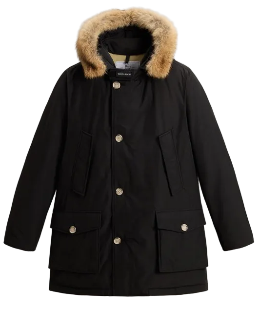Woolrich Arctic Detachable Fur Parka - Black | ViaMonte Shop