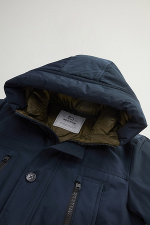 Woolrich Ramar Arctic Parka - Melton Blue | ViaMonte Shop