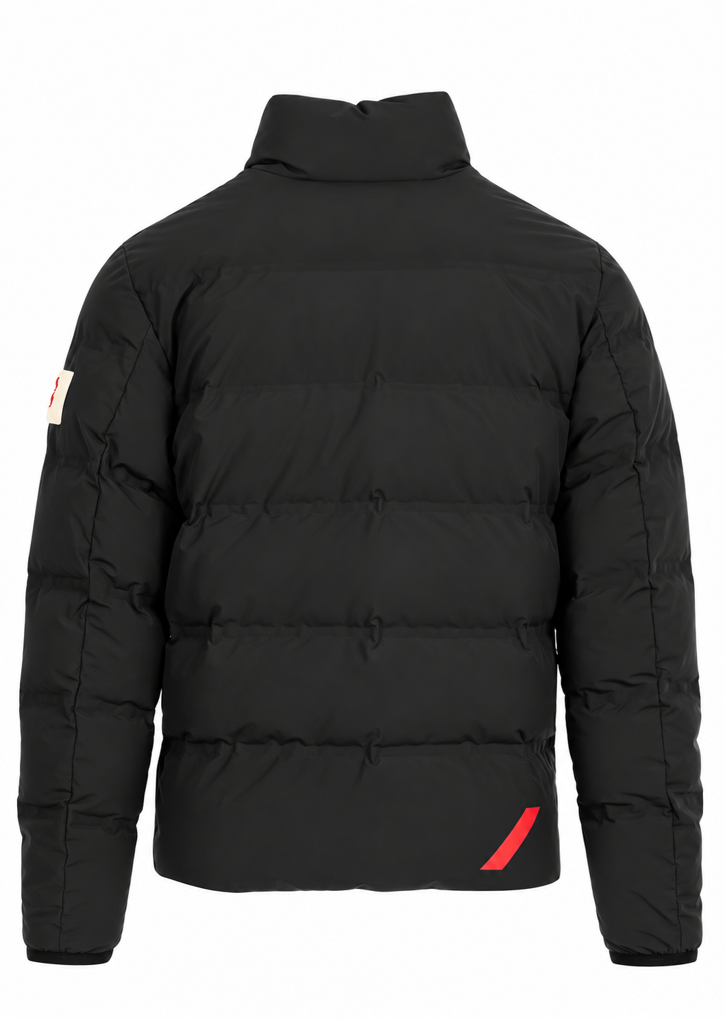 After Label piumino nero unisex