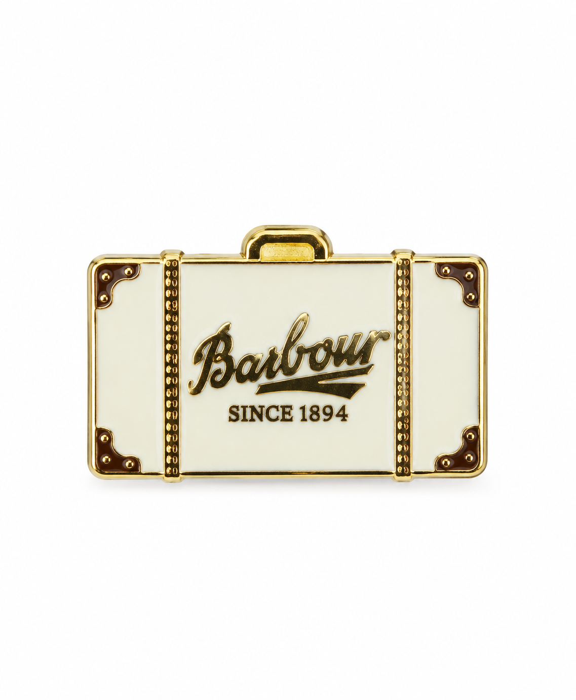 Barbour spilla bagaglio logato