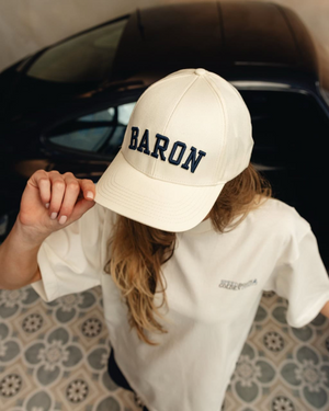 Cappello Baron Filou unisex beige in cotone | ViaMonte Shop