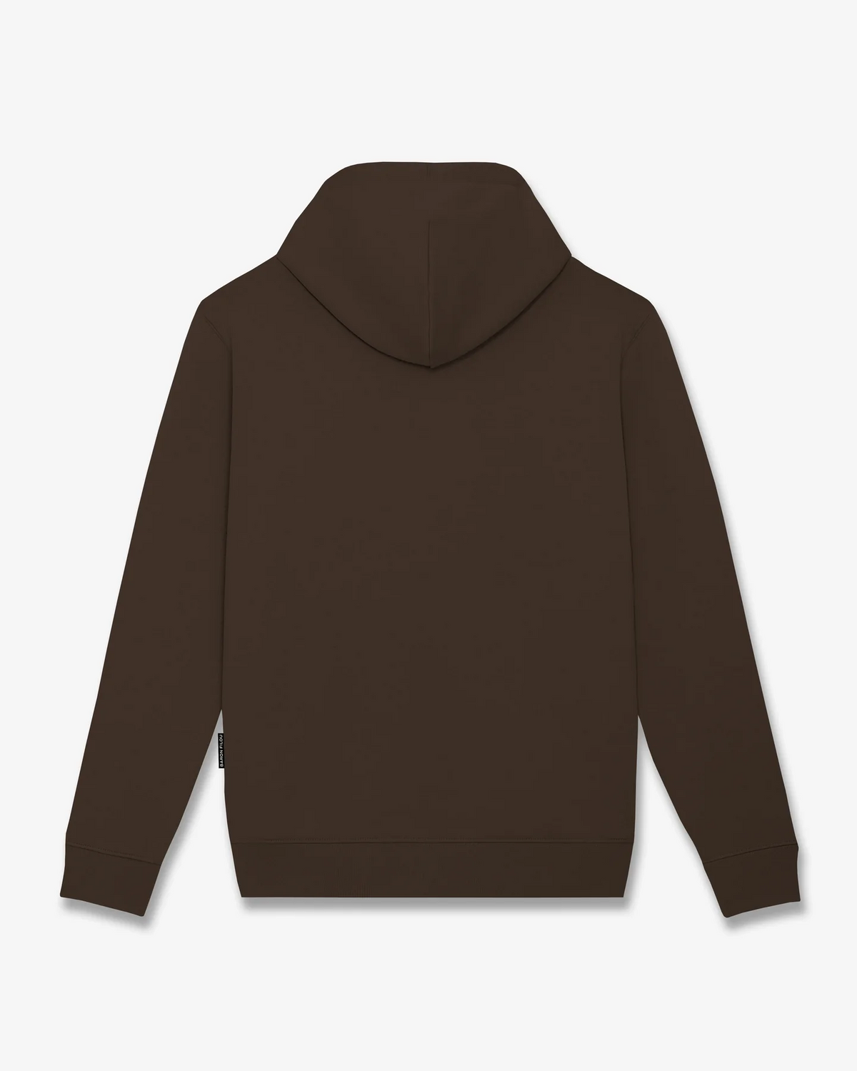 Baron Filou Filou 183 felpa con cappuccio unisex - Chocolate Brown