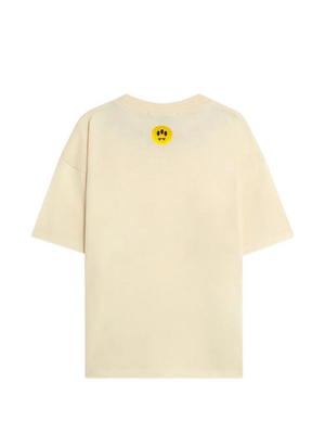 Barrow T-Shirt crema in Jersey di Cotone – Vestibilità Unisex | ViaMonte Shop