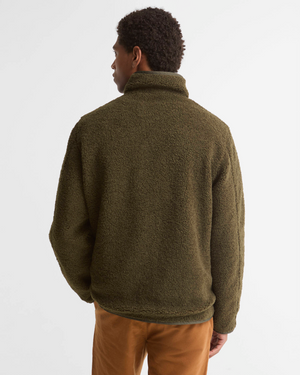 Barbour giubbino Reversible Fleece Jacket verde | ViaMonte Shop