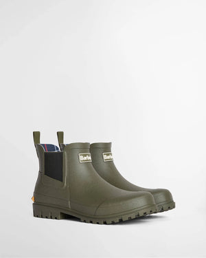 Barbour stivale in gomma verde militare | ViaMonte Shop