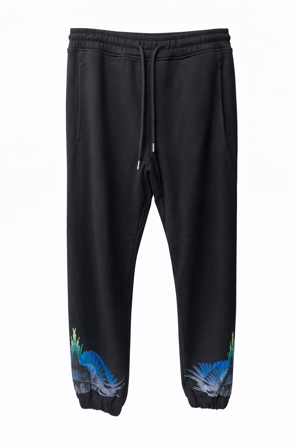 Pantalone nero Marcelo Burlon County of Milan Uomo