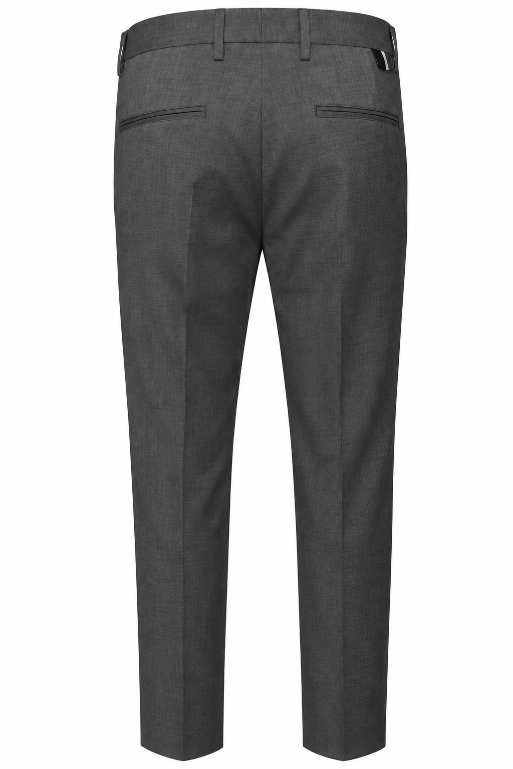 LWBR pantalone in fresco lana grigio uomo
