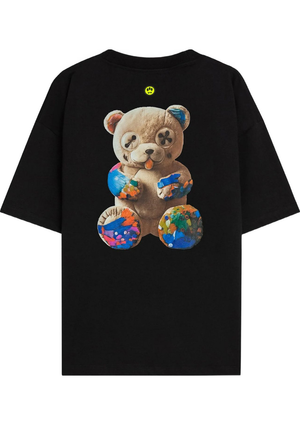 Barrow T-Shirt nera in Jersey di Cotone – Vestibilità Unisex | ViaMonte Shop