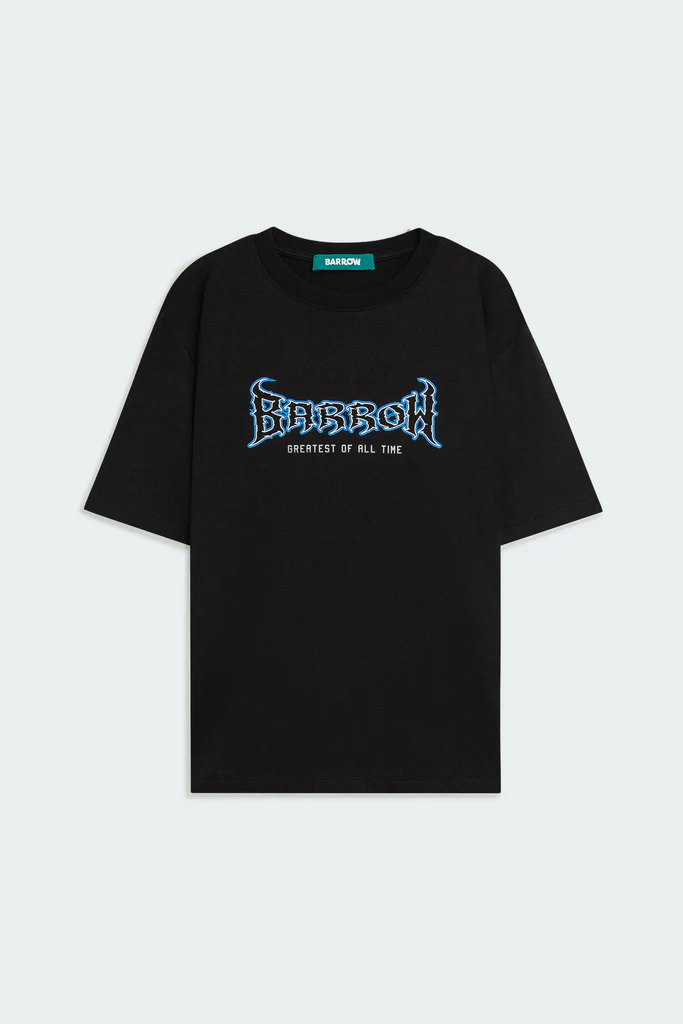 T-shirt nera Barrow unisex | ViaMonte Shop