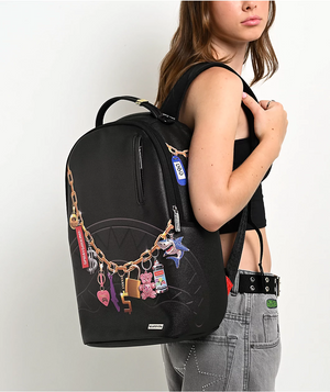 Printed Hanging Stuff Backpack | ViaMonte Shop