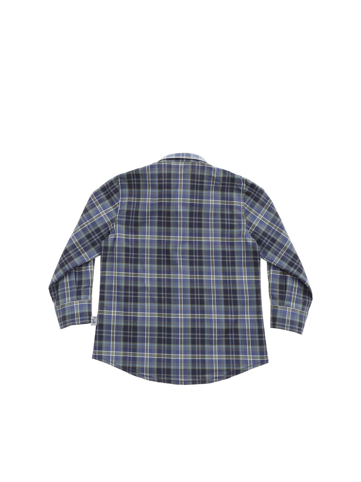 ViaMonte Shop | Il Gufo Camicia in cotone e lyocell check