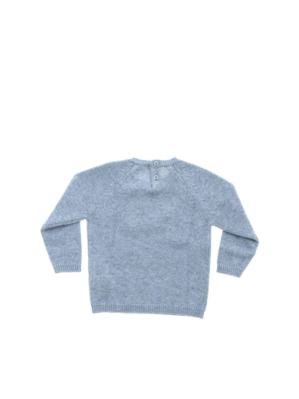 ViaMonte Shop | Pullover bambino celeste in lana vergine