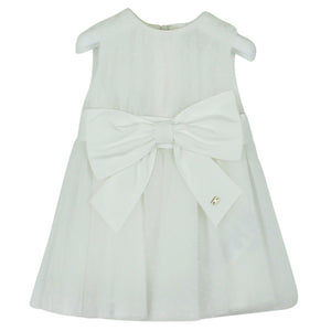 ViaMonte Shop | Elisabetta Franchi La Mia Bambina abito baby avorio in tulle cerimonia