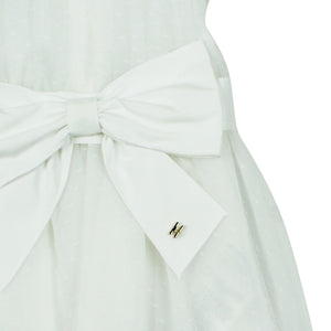 ViaMonte Shop | Elisabetta Franchi La Mia Bambina abito baby avorio in tulle cerimonia