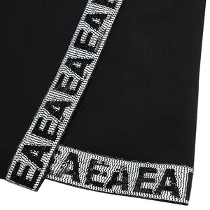ViaMonte Shop | Vestito con paillettes bambina nero in cotone