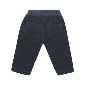 ViaMonte Shop | Il Gufo pantalone baby boy blu in velluto