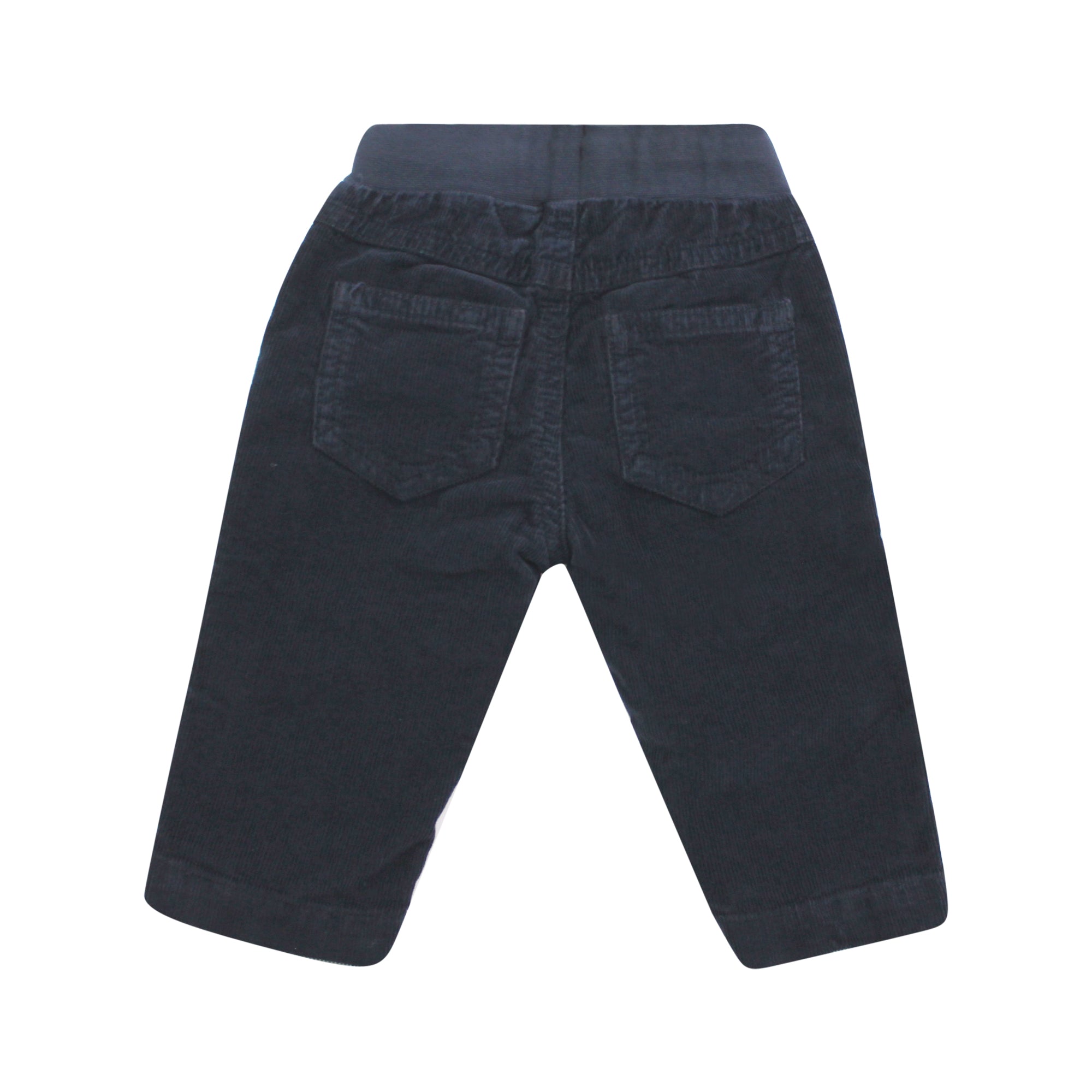 ViaMonte Shop | Il Gufo pantalone baby boy blu in velluto