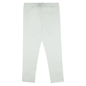 ViaMonte Shop | Moncler Enfant pantalone bambina in jersey di cotone avorio