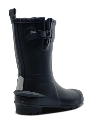 ViaMonte Shop | Barbour kid's stivale bambina nero con logo