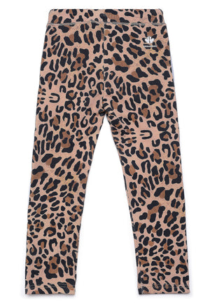 ViaMonte Shop | Dsquared2 teen pantalone sportivo leopard in misto cotone
