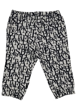 ViaMonte Shop | Elisabetta Franchi La Mia Bambina pantalone baby girl in felpa di cotone stampato