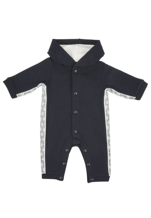ViaMonte Shop | Emporio Armani tutina baby boy blu in cotone
