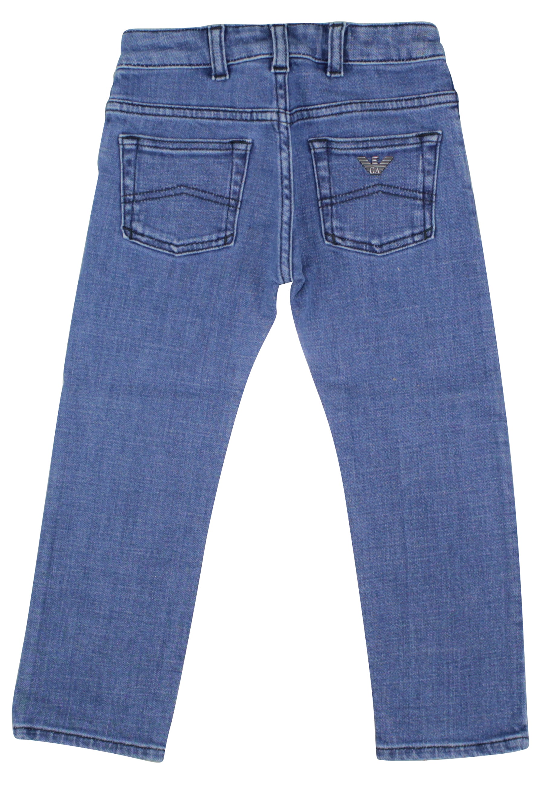 ViaMonte Shop | Emporio Armani bambino jeans blu in cotone