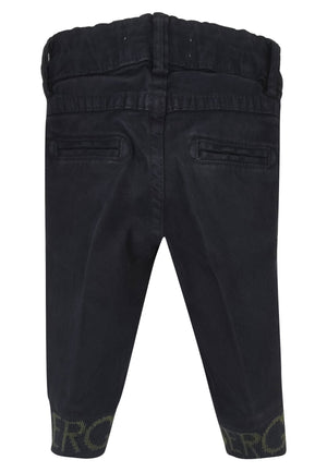 ViaMonte Shop | Ice Iceberg pantalone baby boy blu in gabardina di cotone