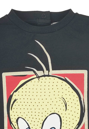 ViaMonte Shop | Ice Iceberg t-shirt baby girl nera in cotone