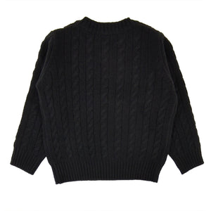 ViaMonte Shop | Il Gufo bambino maglia grigia in lana