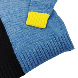 ViaMonte Shop | Il Gufo maglia baby boy in lana color block