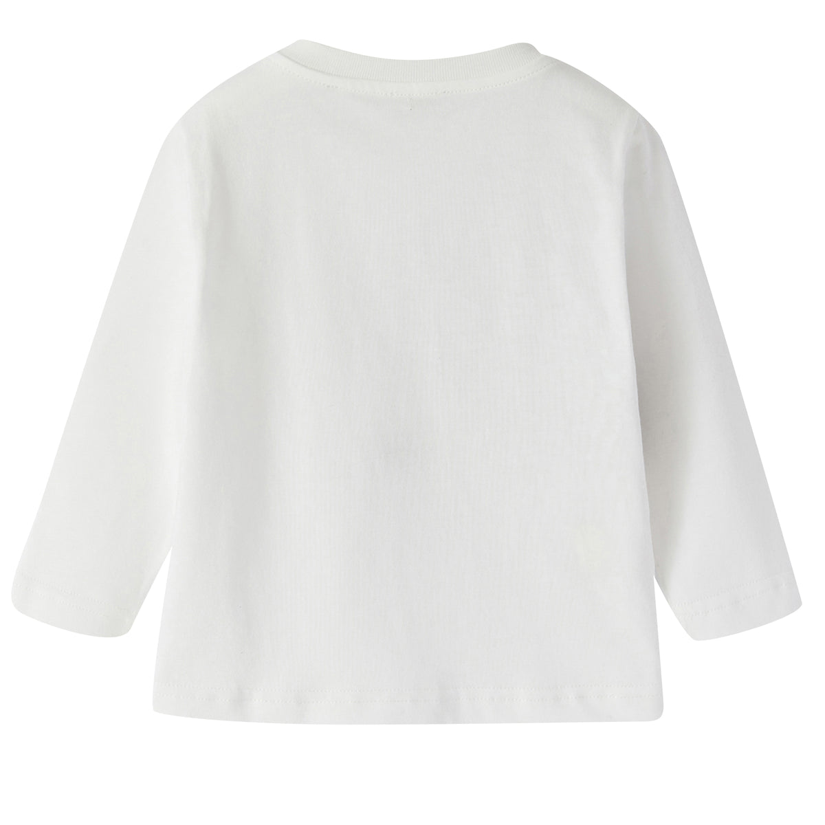 ViaMonte Shop | Il Gufo t-shirt baby boy bianca in jersey di cotone