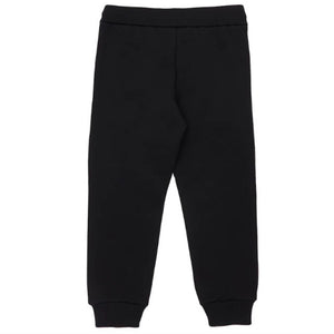 ViaMonte Shop | Moncler Enfant pantalone jogging bambino nero in cotone