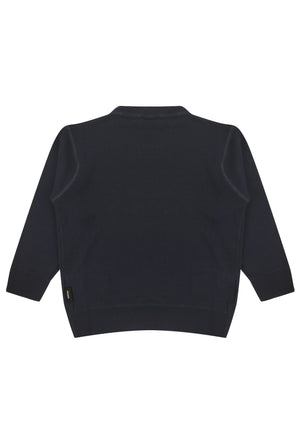 ViaMonte Shop | Aspesi maglia blu notte bambino in lana merino