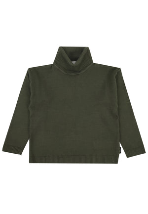 ViaMonte Shop | Aspesi maglia verde mimetico bambino in lana merino