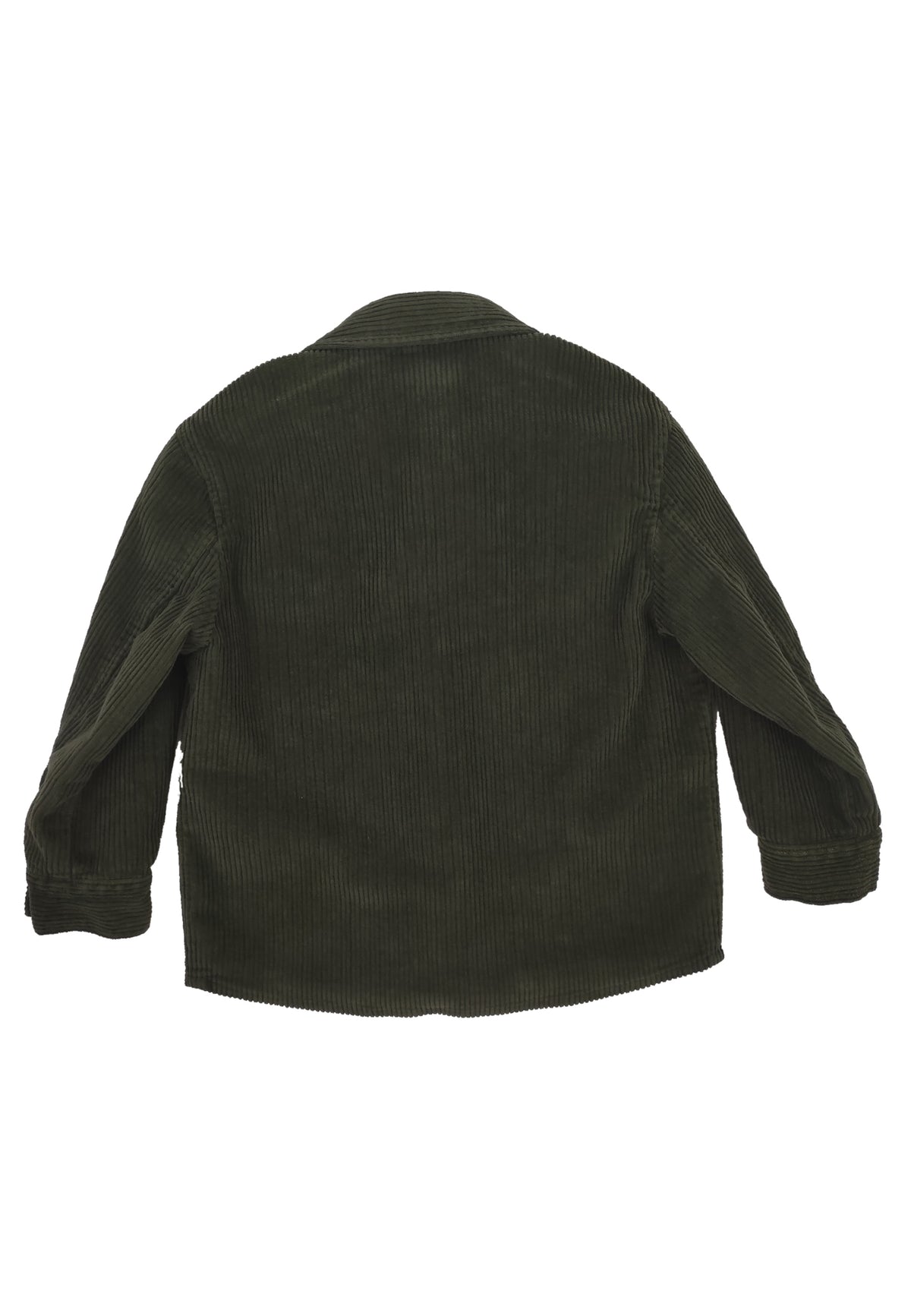 ViaMonte Shop | Aspesi camicia verde mimetico bambino in velluto a costa larga