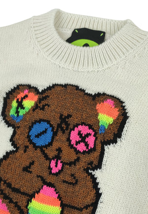 ViaMonte Shop | Barrow maglia panna bambina in misto lana