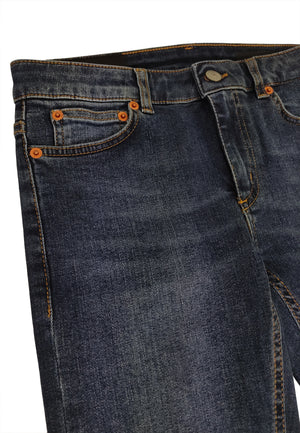 ViaMonte Shop | Dondup kids jeans Monroe ragazza in cotone blu