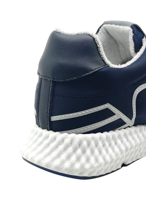ViaMonte Shop | EA7 Emporio Armani sneakers blu navy ragazzo in nylon