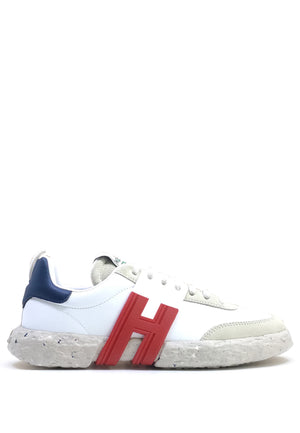 ViaMonte Shop | Hogan Junior sneakers 3R bianca ragazzo in pelle