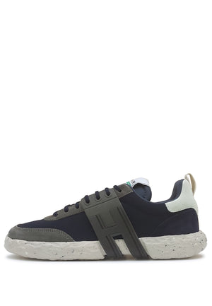 ViaMonte Shop | Hogan Junior sneakers 3R blu ragazzo in canvas