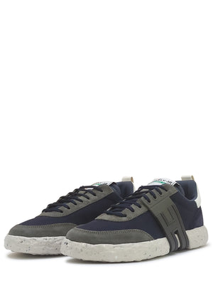ViaMonte Shop | Hogan Junior sneakers 3R blu ragazzo in canvas