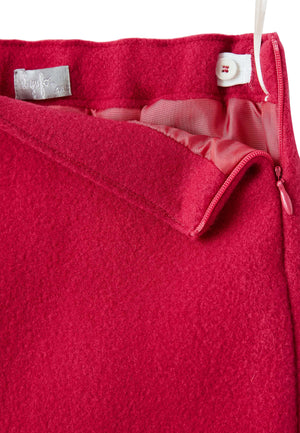 ViaMonte Shop | Il Gufo gonna fucsia bambina in panno