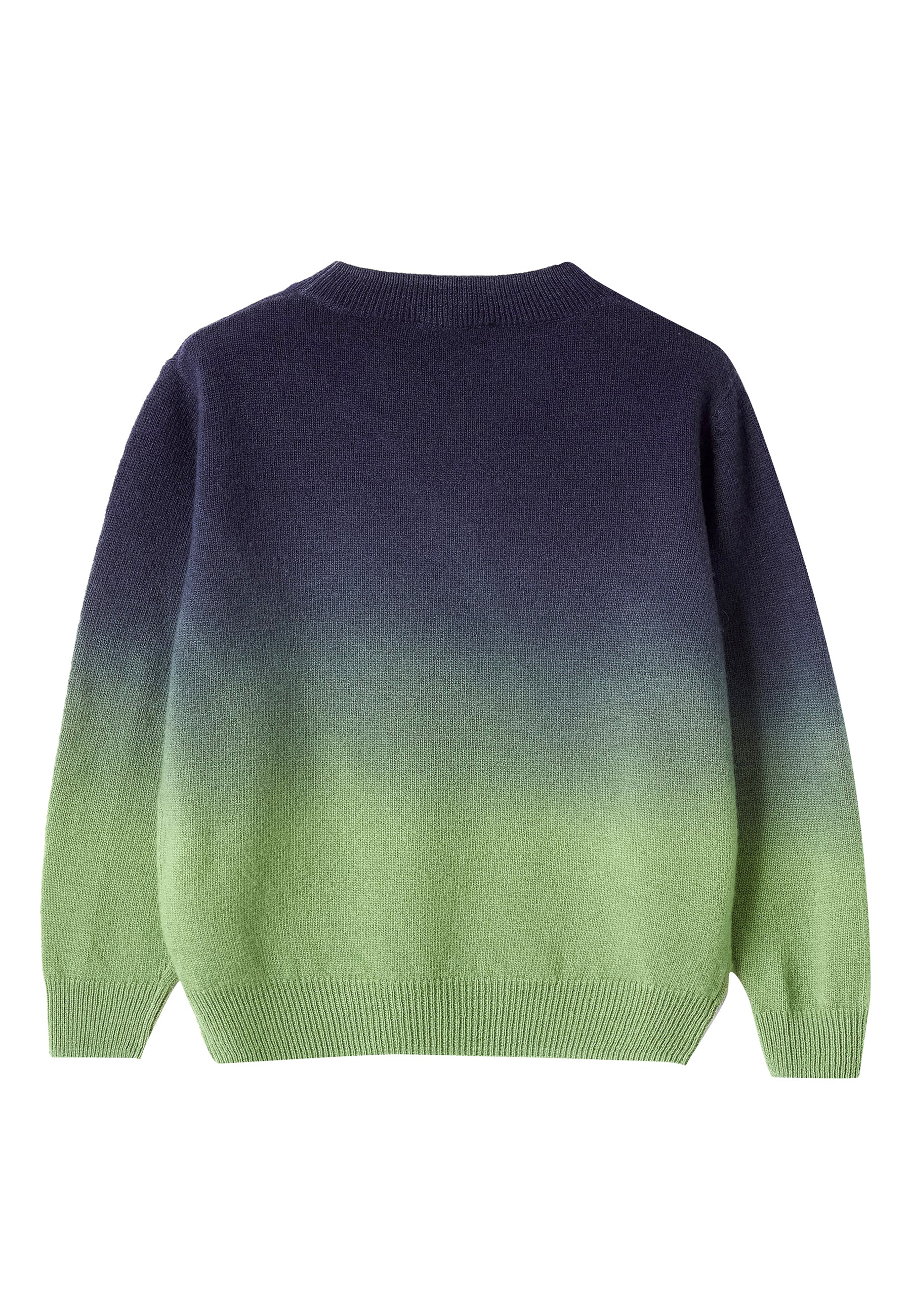 ViaMonte Shop | Il Gufo maglia bicolor bambino in lana merino