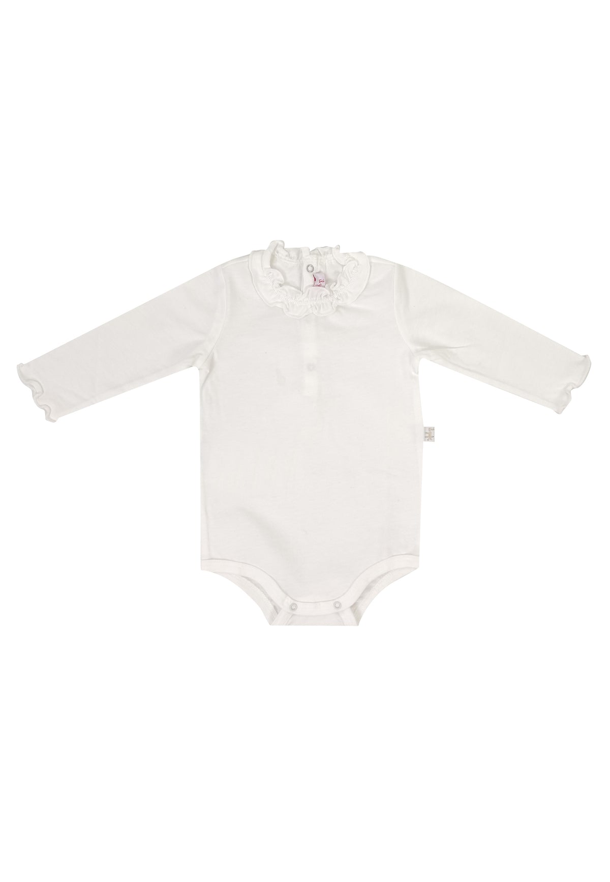 ViaMonte Shop | Il Gufo body latte neonata in jersey di cotone