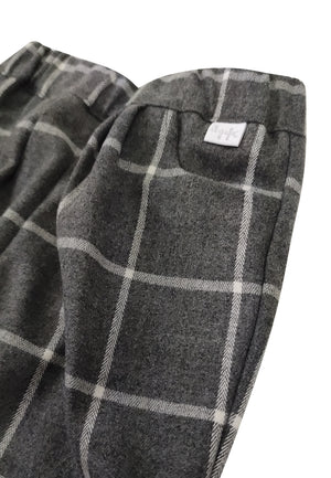 ViaMonte Shop | Il Gufo pantalone grigio neonata in tecnowool