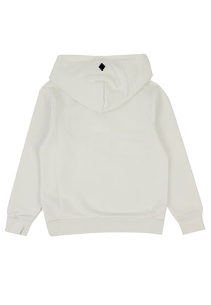 ViaMonte Shop | Marcelo Burlon County of Milan bambina felpa bianca in cotone